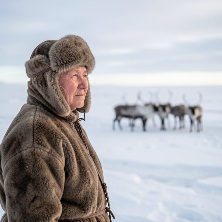 Wo Vergangenheit auf Zukunft trifft: Die Sámi und ihr Recht auf ein selbstbestimmtes Leben (KI-generiertes Symbolbild)
