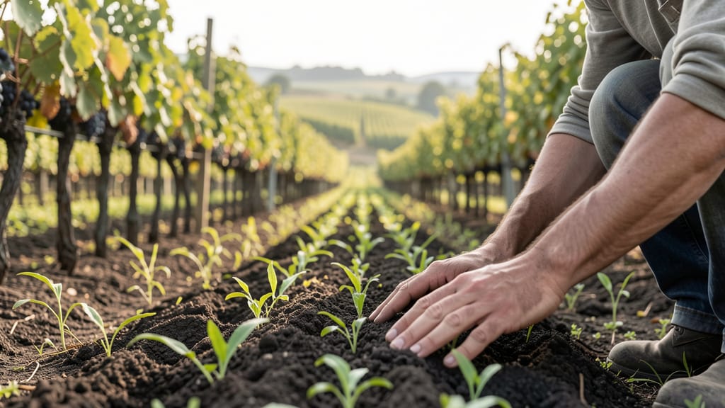 Wurzeln der Zukunft: Wie Weingut Forster den Weinbau neu belebt (KI-generiertes Symbolbild)