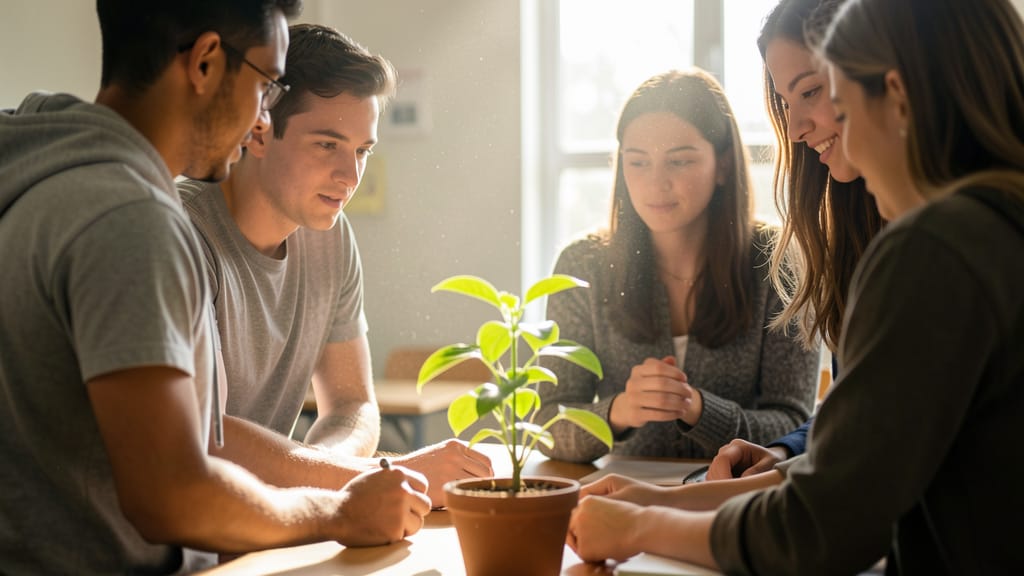 Zukunft gestalten: Wie Bildung für Nachhaltige Entwicklung unsere Schulen prägt (KI-generiertes Symbolbild)